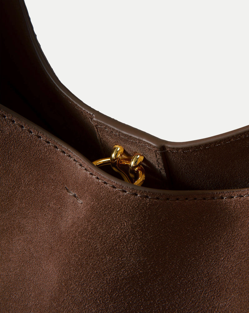 Veronica Beard Jour Shoulder Bag - Espresso