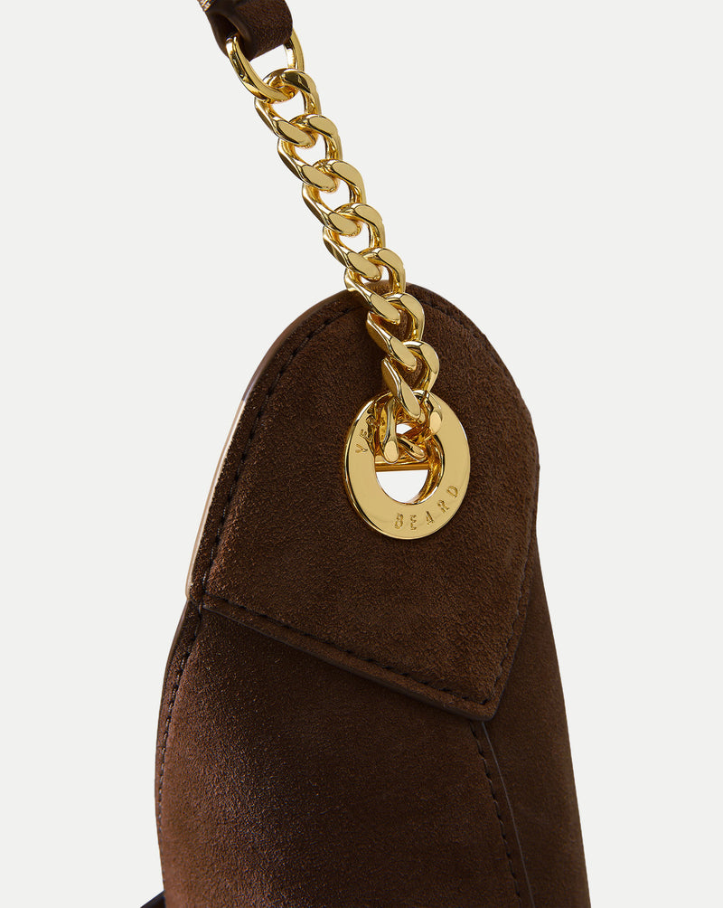 Veronica Beard Jour Shoulder Bag - Espresso