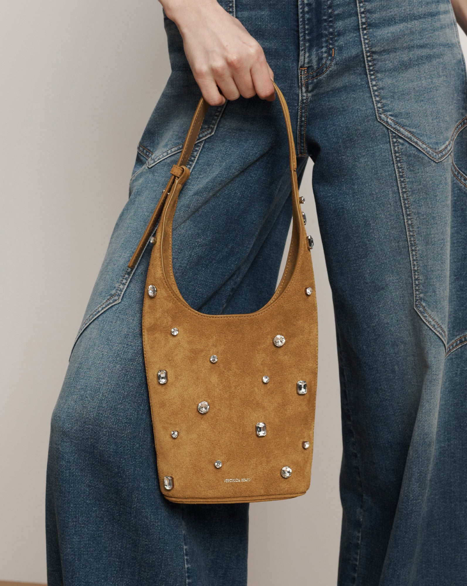 Veronica Beard Embellished Loop Bag