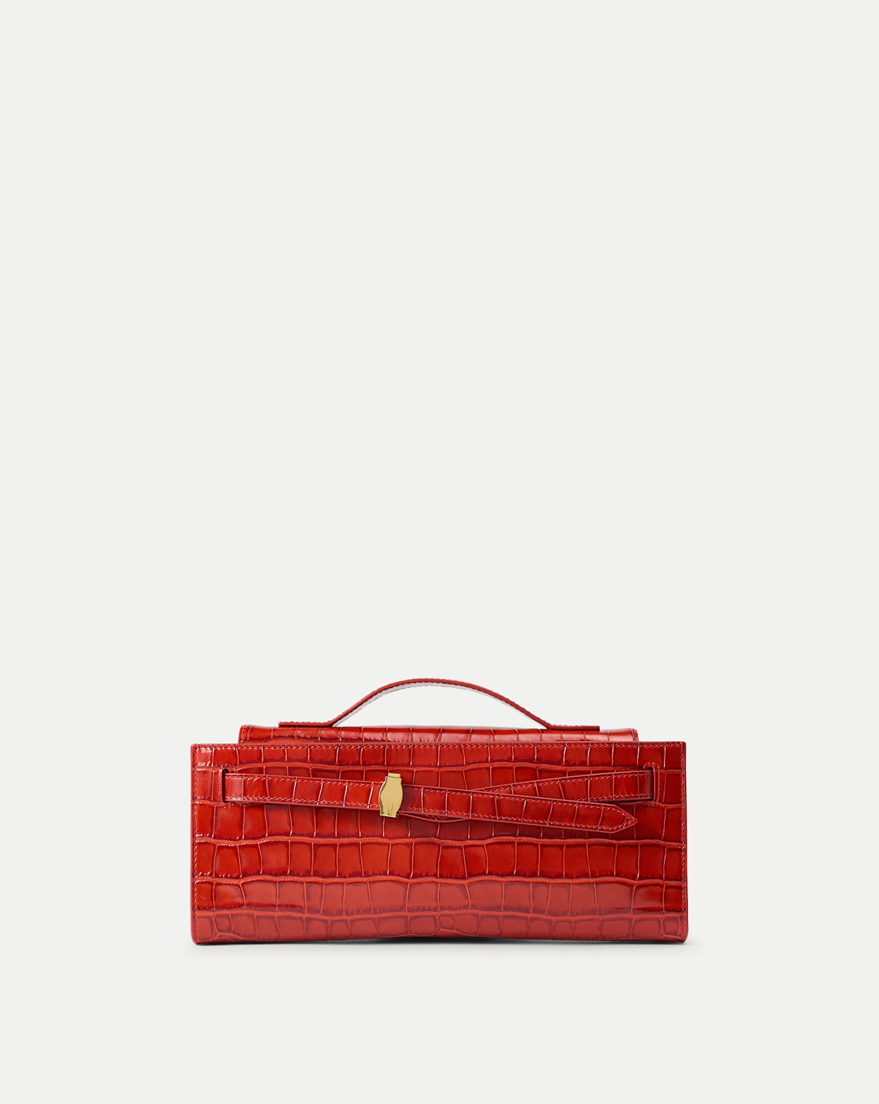 Veronica Beard Dash Clutch - Carnelian Red