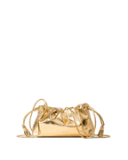 Veronica Beard Small Metallic Veronica Beard Stash Bag Antique Gold