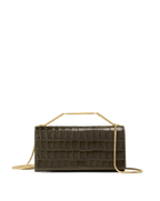 Veronica Beard Barre Clutch Cypress