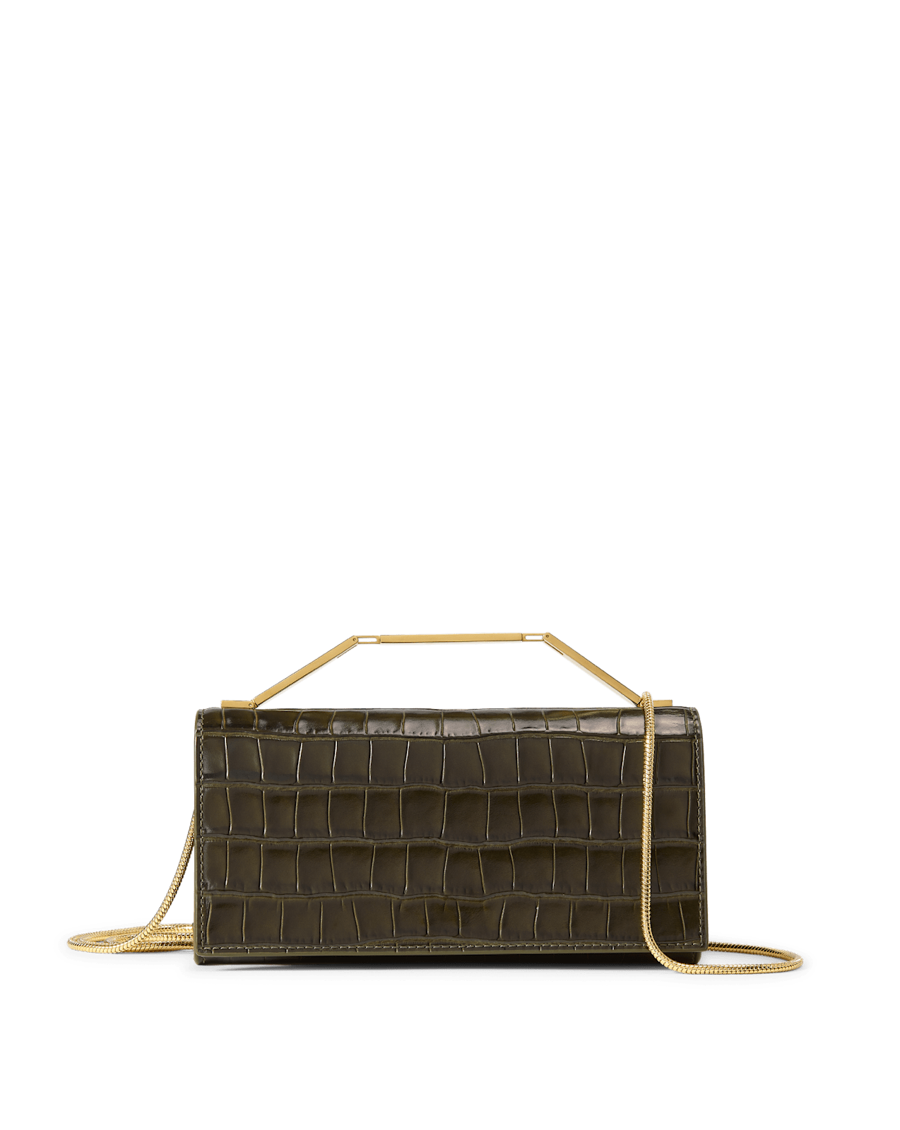 Veronica Beard Barre Clutch Cypress