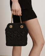 Veronica Beard Small Veronica Beard Macramé Slouch Bag