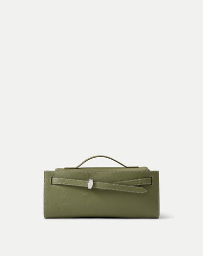Veronica Beard Dash Clutch - Stone Army