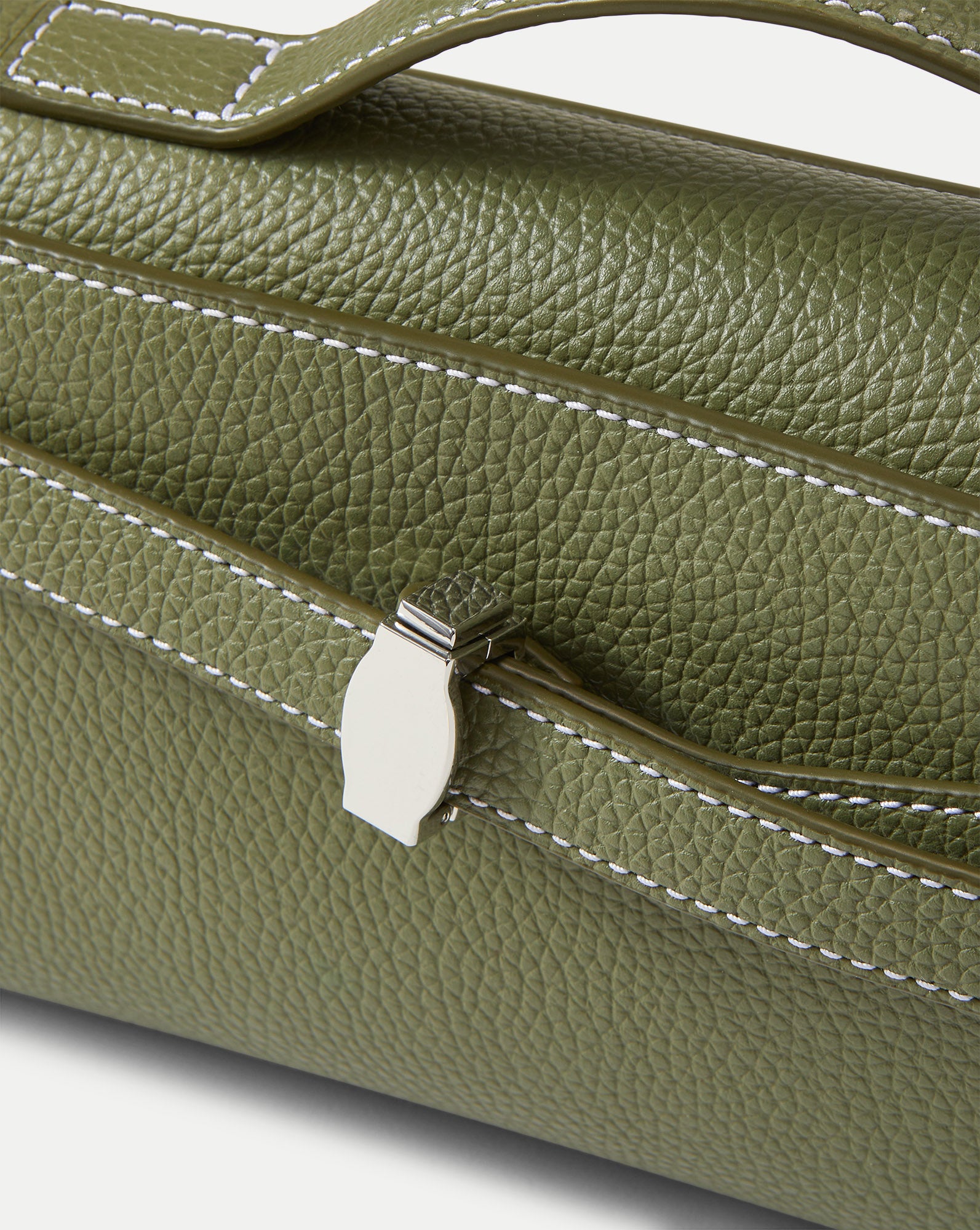 Veronica Beard Dash Clutch in Green Stone Army | Veronica Beard