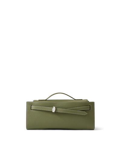 Veronica Beard Veronica Beard Dash Clutch Stone Army