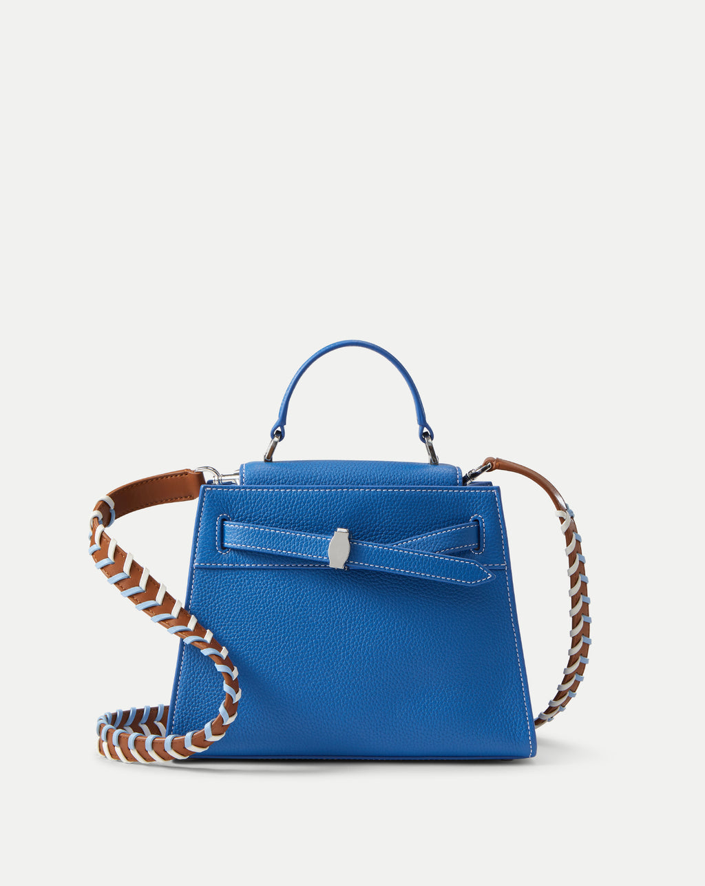 Veronica Beard Dash Top-Handle Bag - Blue Coast