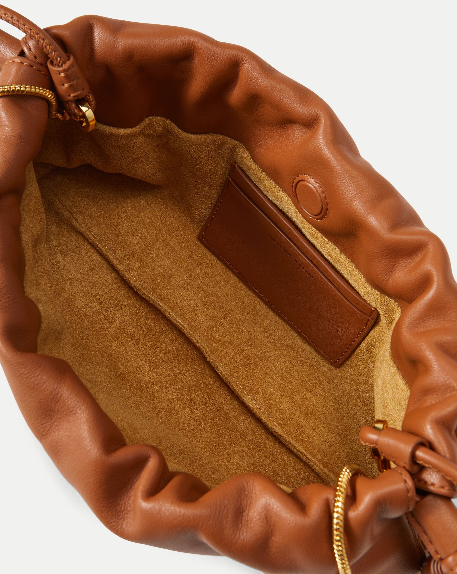 Small Veronica Beard Stash Bag in Tan Hazelwood | Veronica Beard