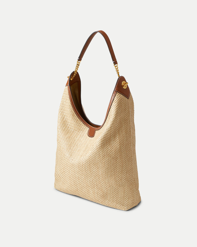 Veronica Beard Jour Raffia Bag