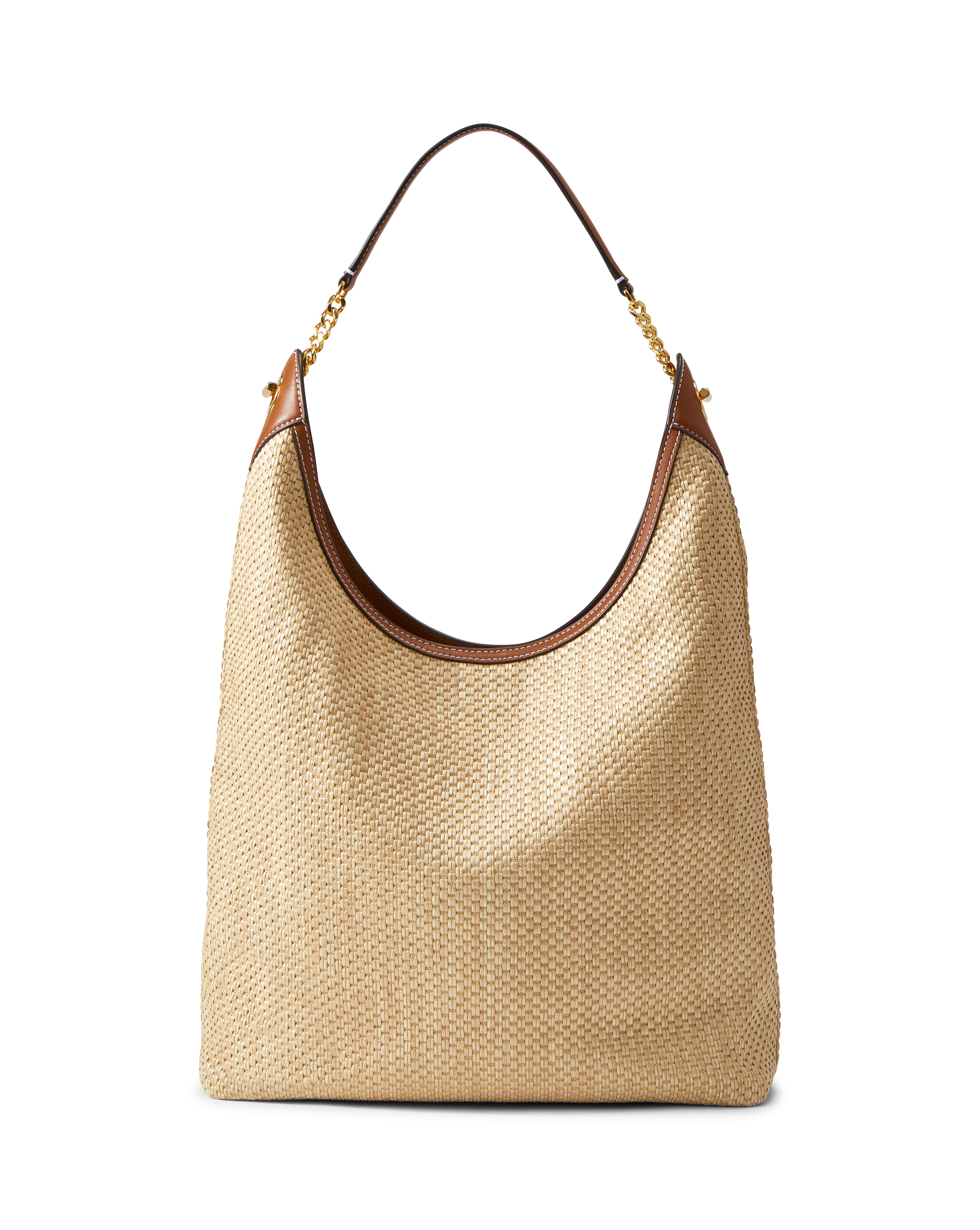 Veronica Beard Jour Raffia Bag Hazelwood/Natural