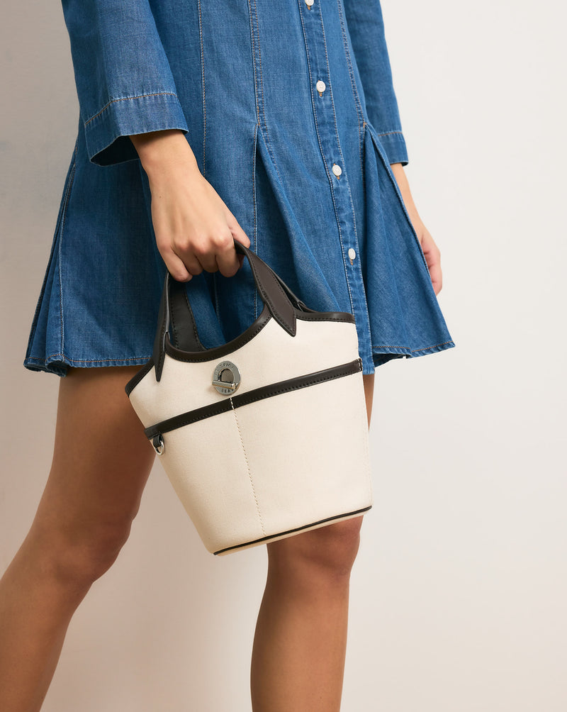 Veronica Beard Canvas Anchor Bag