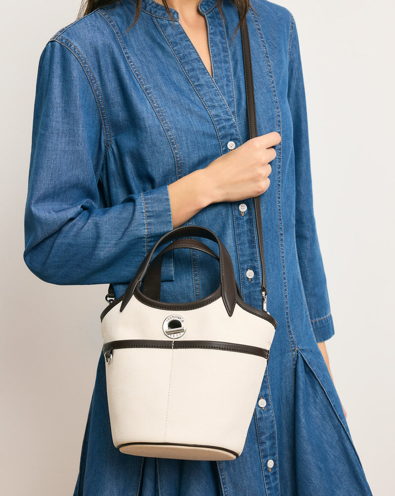 Veronica Beard Canvas Anchor Bag