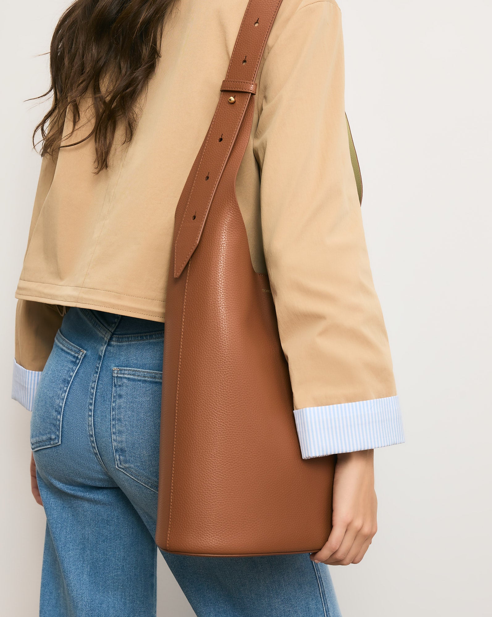 Large Loop Bag in Hazelwood/Pistachio | Veronica Beard