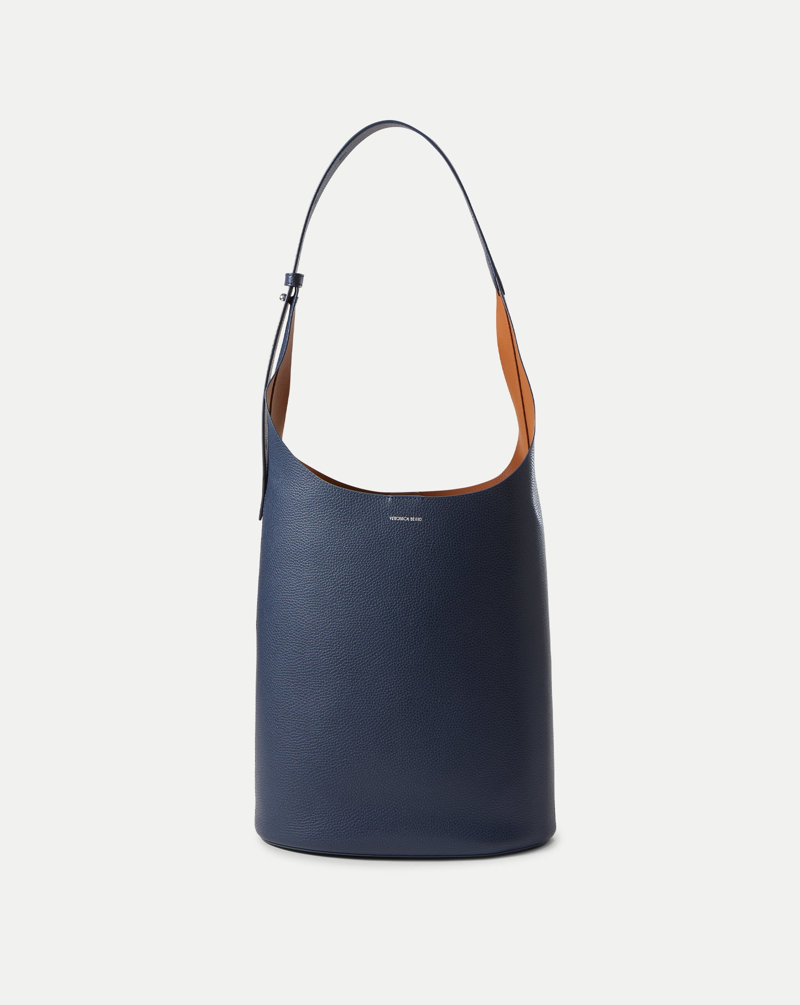Veronica Beard Large Loop Bag - Navy/Hazelwood