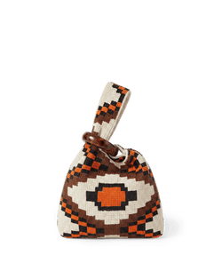 Beaded Veronica Beard Swing Clutch