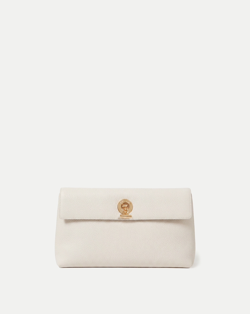 Veronica Beard Anchor Clutch - Off-White