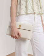 Veronica Beard Anchor Clutch - Off-White