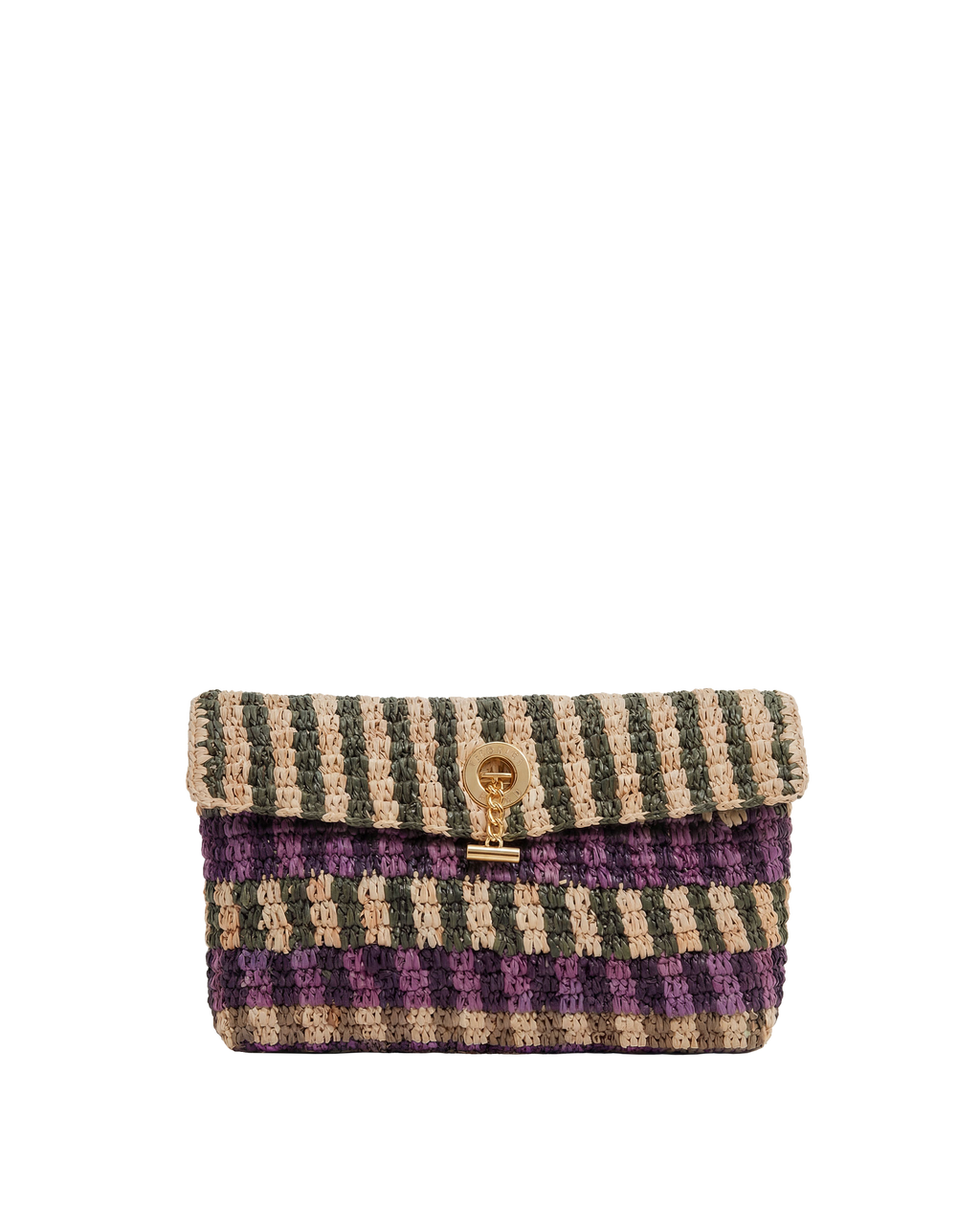 Raffia Anchor Clutch