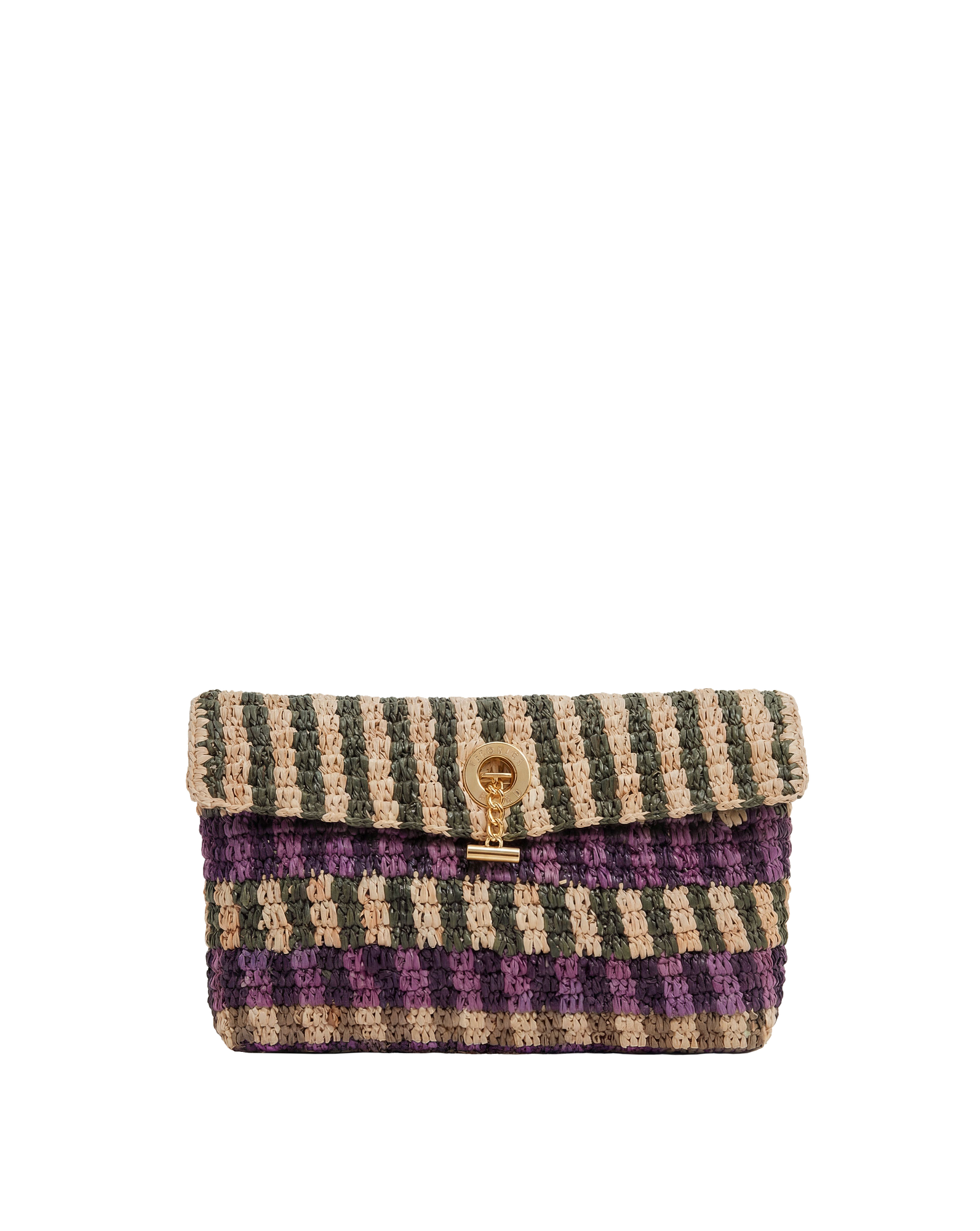 Raffia Anchor Clutch