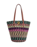 Raffia Anchor Basket Tote