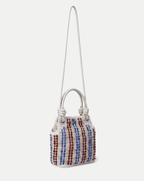 Small Beaded Veronica Beard Slouch Bag