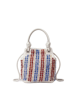 Small Beaded Veronica Beard Slouch Bag