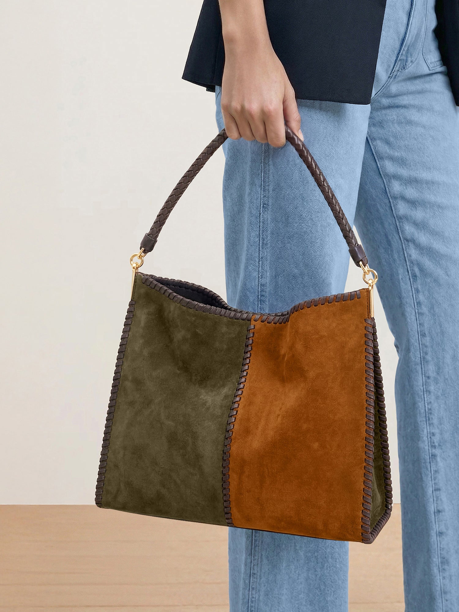 Vida Shoulder Bag in Cypress Multi | Veronica Beard