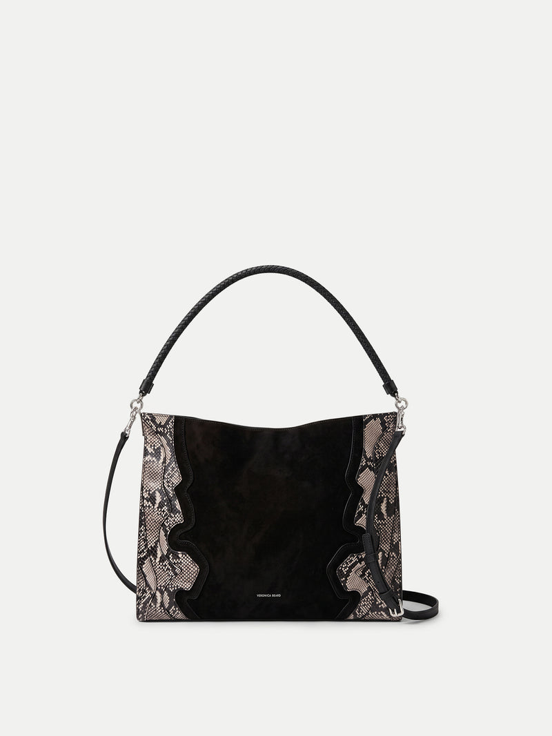 Veronica Beard Vida Shoulder Bag - Black Multi