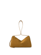 Veronica Beard Brown suede shoulder bag with top handle