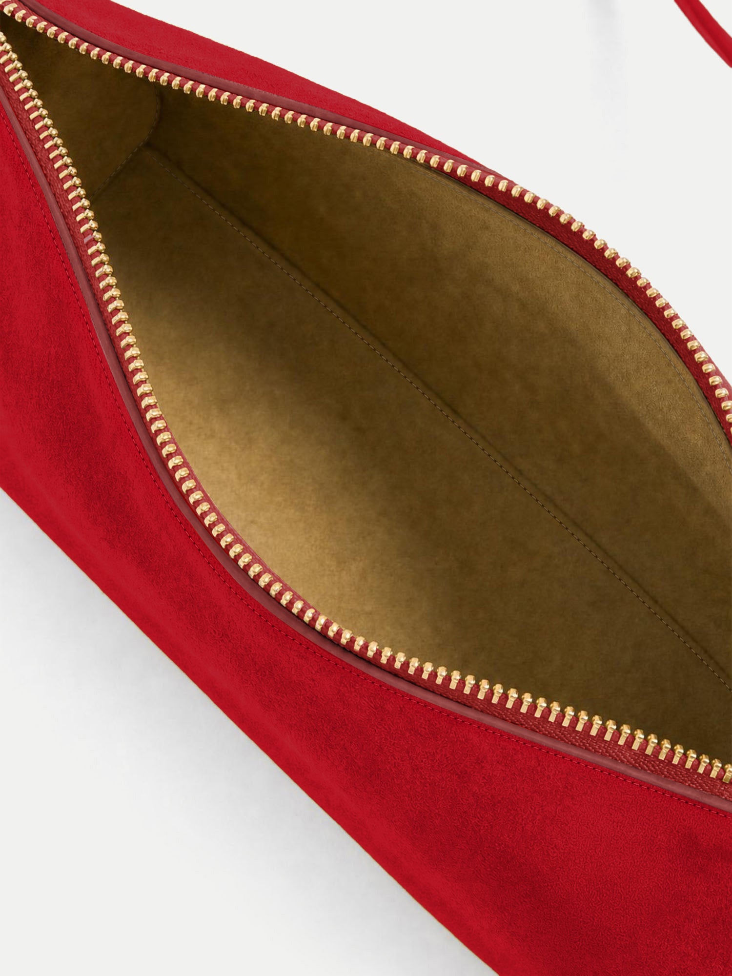 Prism Mini Bag in Red Suede | Veronica Beard