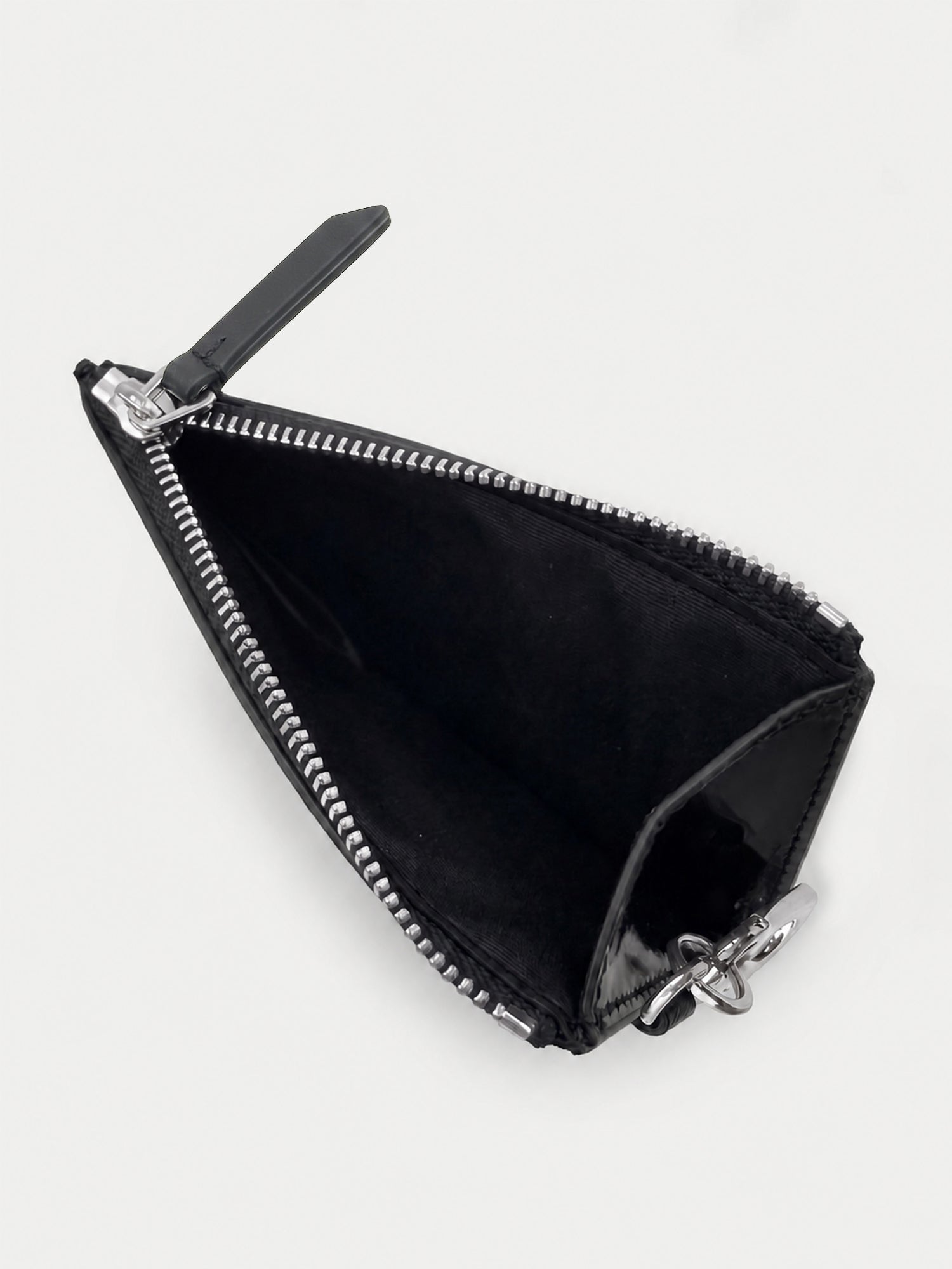 Snake-Embossed Card Holder in Taupe Bark Multi | Veronica Beard