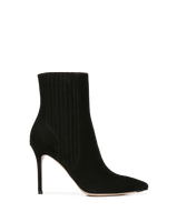 Veronica Beard Lisa Stiletto Mid-Heel Ankle Boot - Black