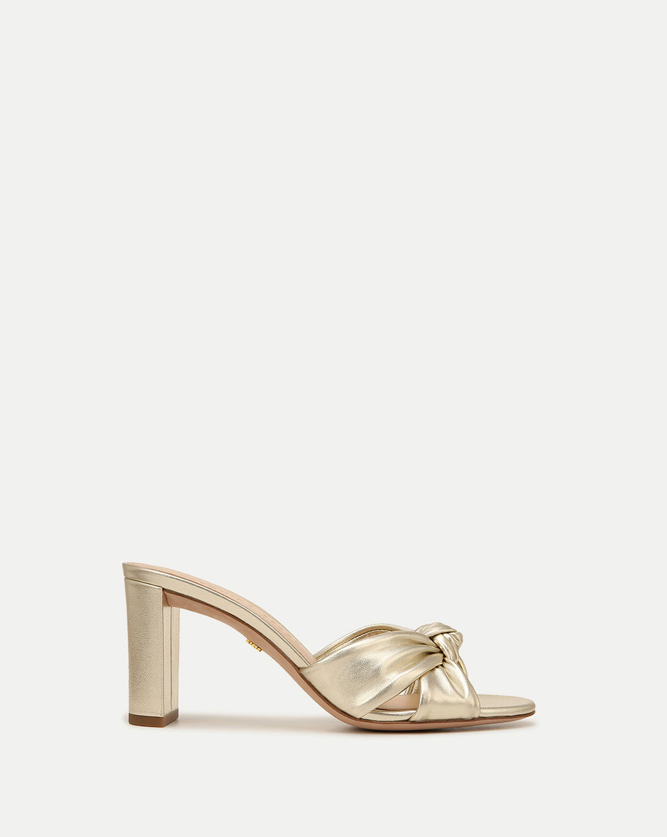 Ganita Knot-Front Sandal | Veronica Beard