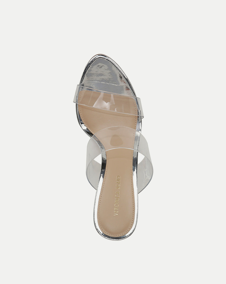 Veronica Beard Asha Sandal - Silver