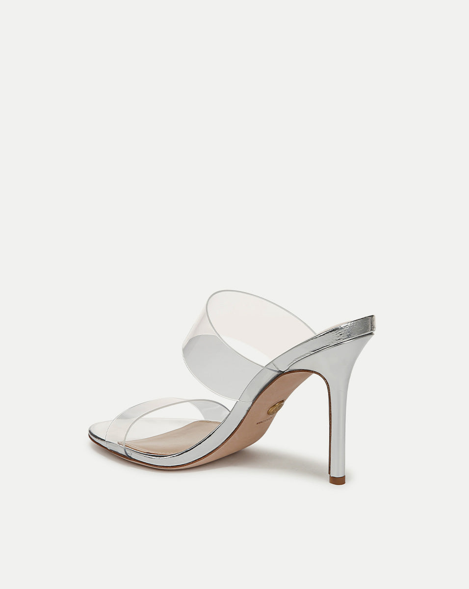 Veronica Beard Asha Sandal - Silver
