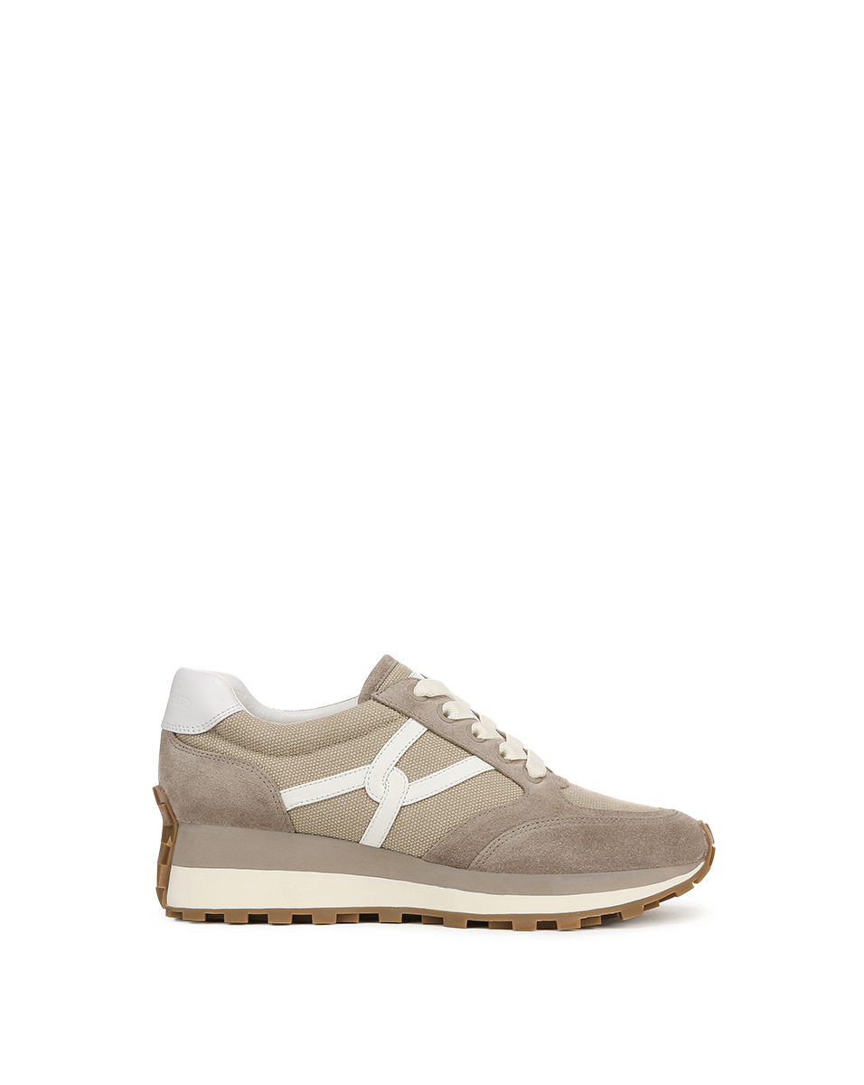Veronica Beard Valentina Sneaker - Cobblestone