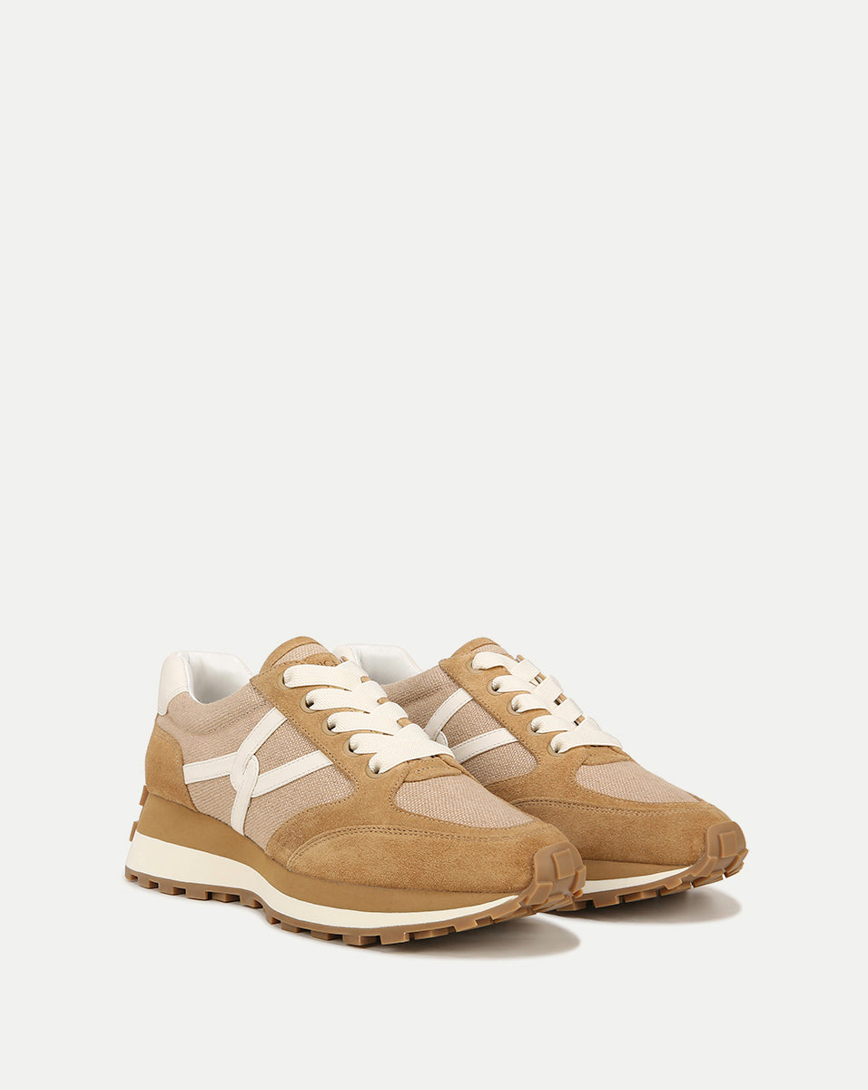Veronica Beard Valentina Sneaker - Sand