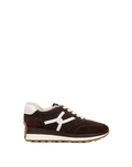 Veronica Beard Valentina Shearling Sneaker - Espresso