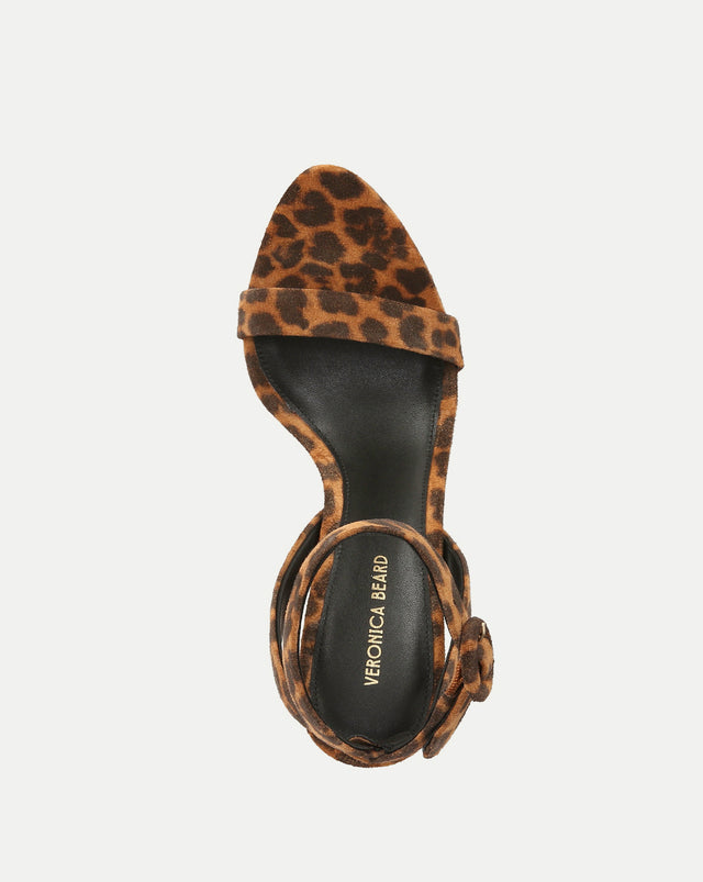 Darcelle Leopard Ankle-Strap Stiletto Heel - Leopard - 3
