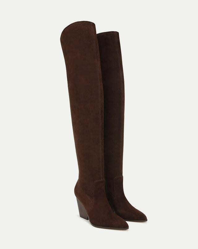 Lalita Over-the-Knee Suede Boot