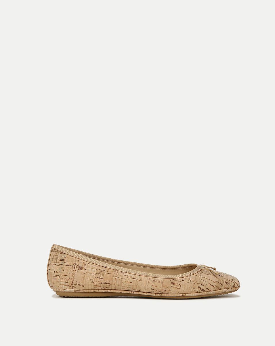 Beatrix Cork Ballet Flat | Cork Flat Shoes | Veronica Beard