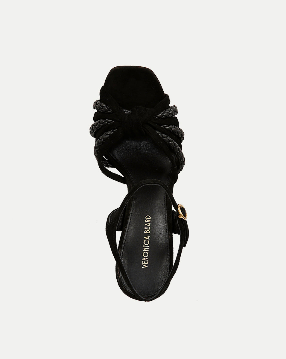 Veronica Beard Black selling Woven Senta Slide