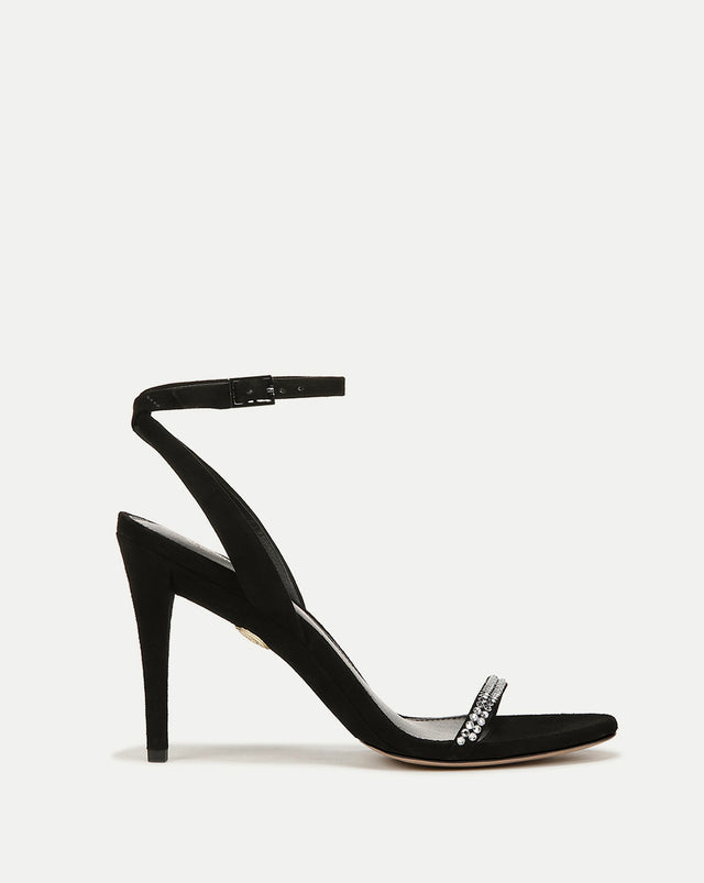 Women's Arja Suede Leather Sandals In Black | Isabel Marant SI