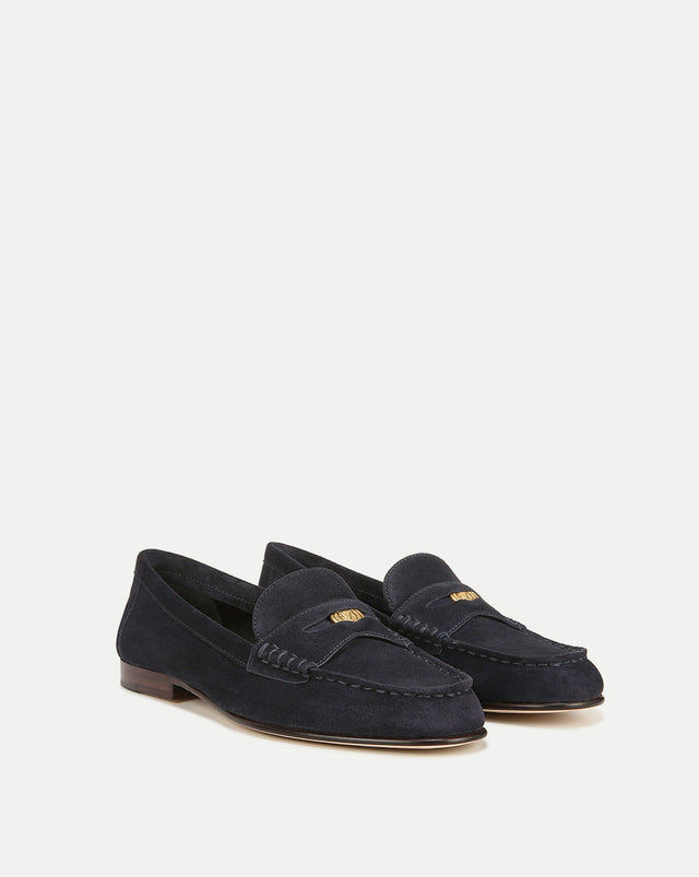 Penny Suede Loafer | Veronica Beard