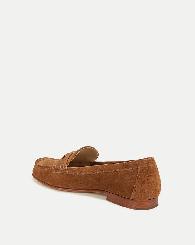 Penny Suede Loafer | Veronica Beard