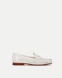 Penny Woven Leather Loafer