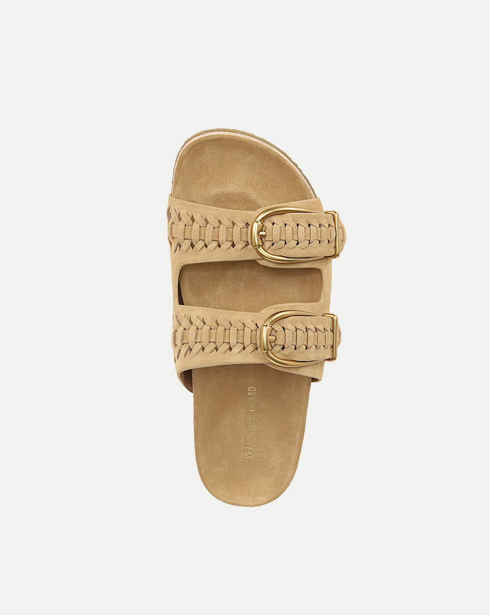 Paige Buckle Sandal in Desert
