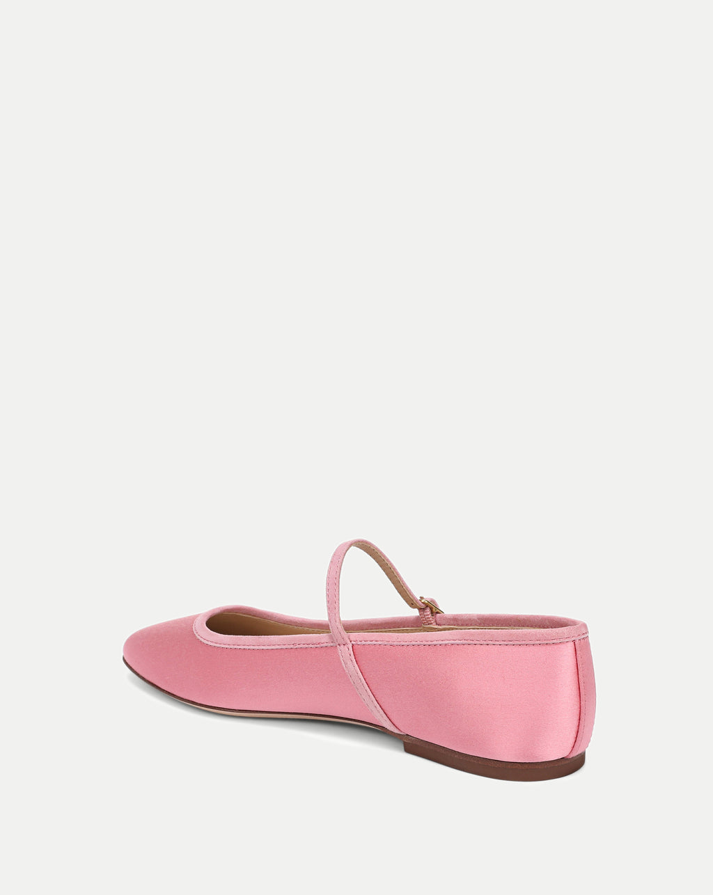Veronica Beard Ellie Satin Flat - Petal Pink