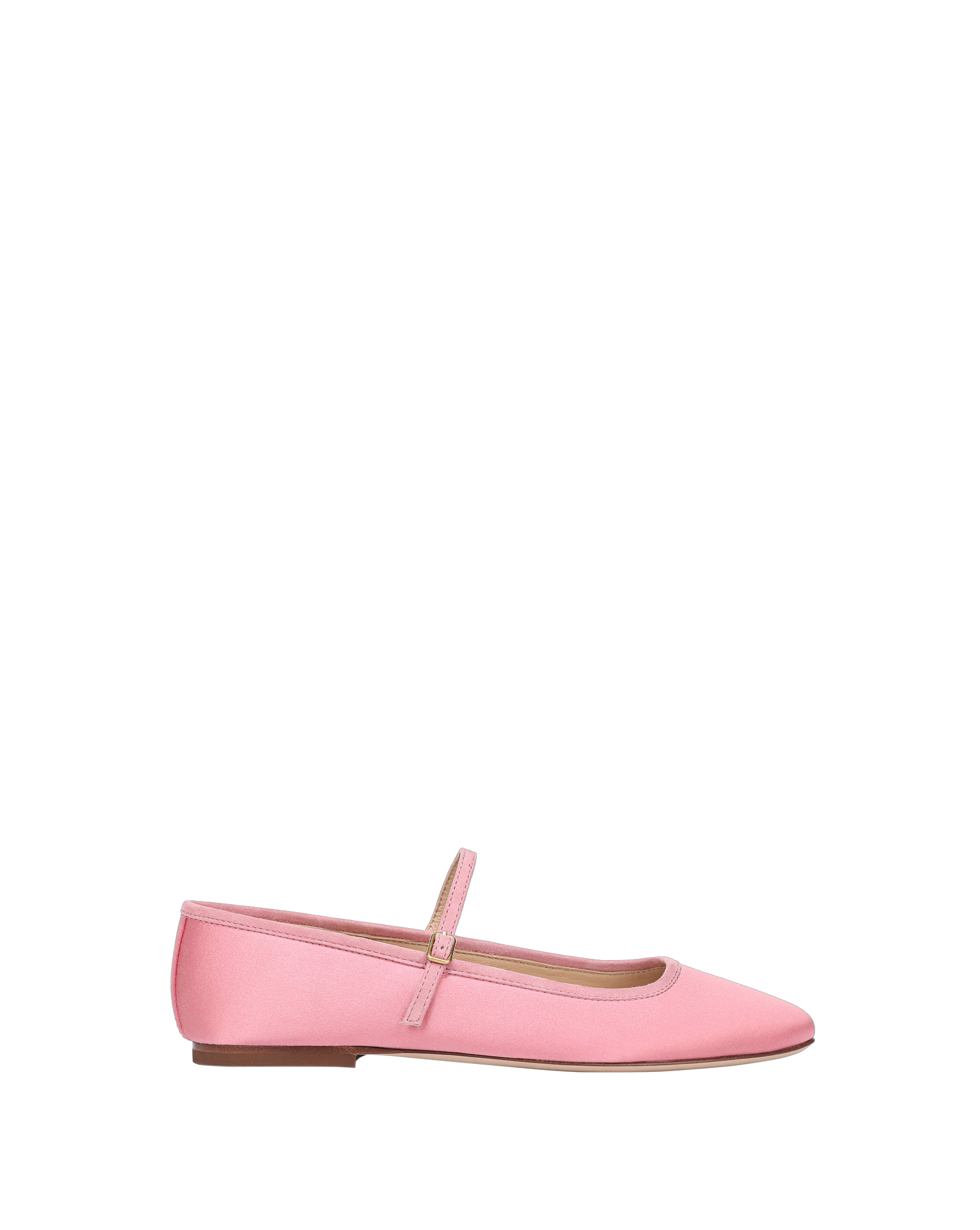 Veronica Beard Ellie Satin Flat - Petal Pink